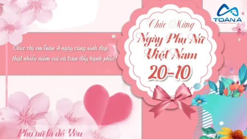 banner chào mừng 20/10
