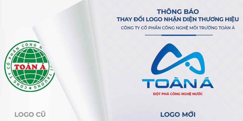 Toàn Á thay logo